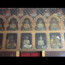 Wandbemalung eines Raumes in der Phra Rabiang